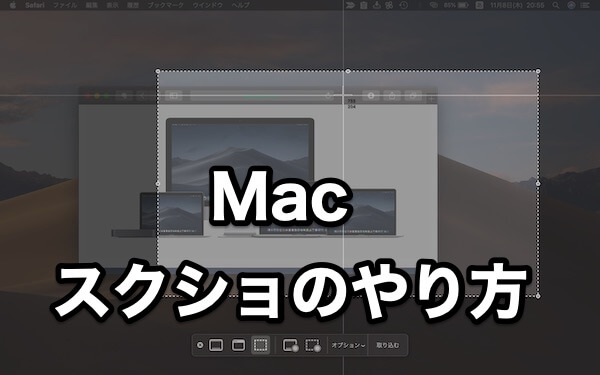 Macでのスクショのやり方 切り取りや保存先の変更方法など リンゴのかじり方